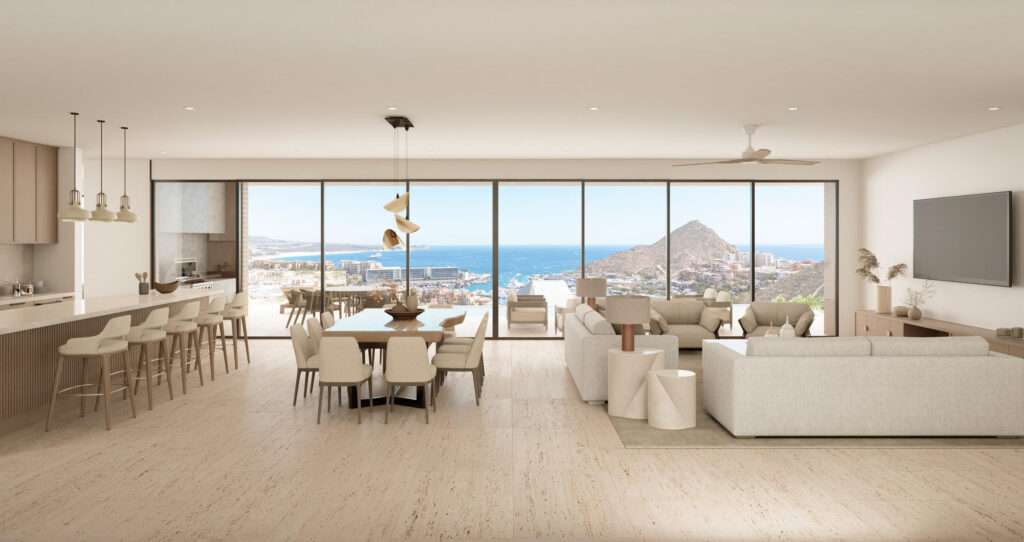 The Cape Residences Park Hyatt BACK ON THE MARKET!Experience exceptional oceanfront living in the prestigious, double gated community of Puerta del Sol, nestled within the world renowned Cabo del Sol master planned community.This beautifully maintained, fully furnished villa offers approximately 4,500 square feet of living space with 4 spacious bedrooms and 4 full bathrooms. Showcasing timeless original finishes that have been meticulously cared for, the home combines classic elegance with spectacular panoramic – 23 Las Colinas - Owner Financing, Cabo Corridor, BS