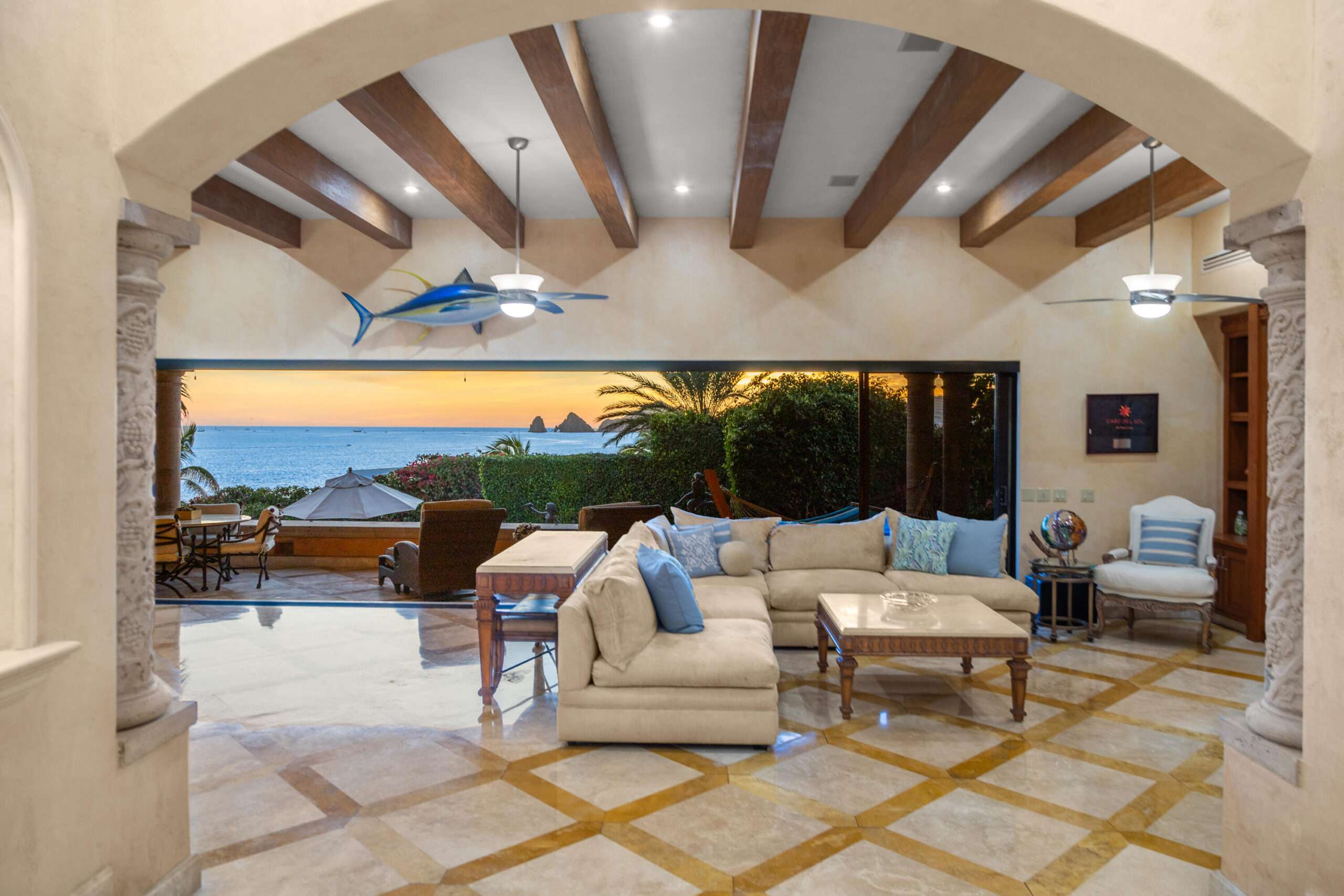 The Cape Residences Misiones Del Cabo First time on the market — a one-of-a-kind double-lot estate commanding unobstructed panoramic for sale