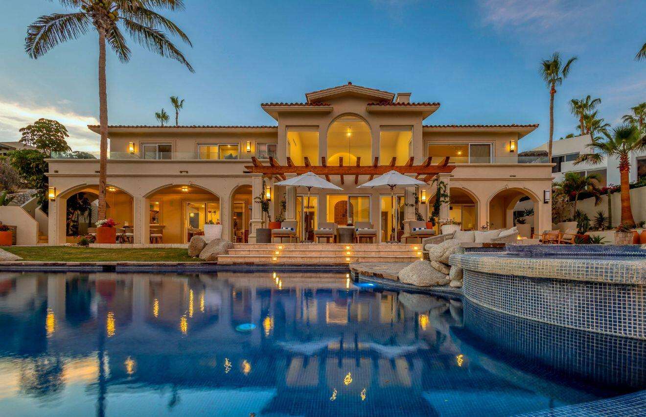 The Cape Residences Santa Carmela Perched on Whale Point, Villa Del Mar is a rare oceanfront estate blending timeless architecture with a complete 2025 transformation. This 5½-bedroom residence sits on a dramatic point with unobstructed for sale